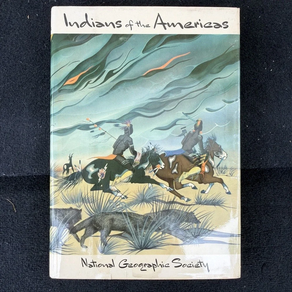 Indians‎ of The Americas National Geographic Color Illustrated Record 1965 HCDJ